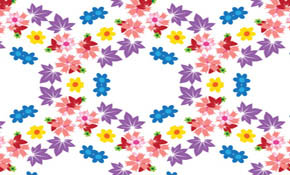 vector pattern flowers